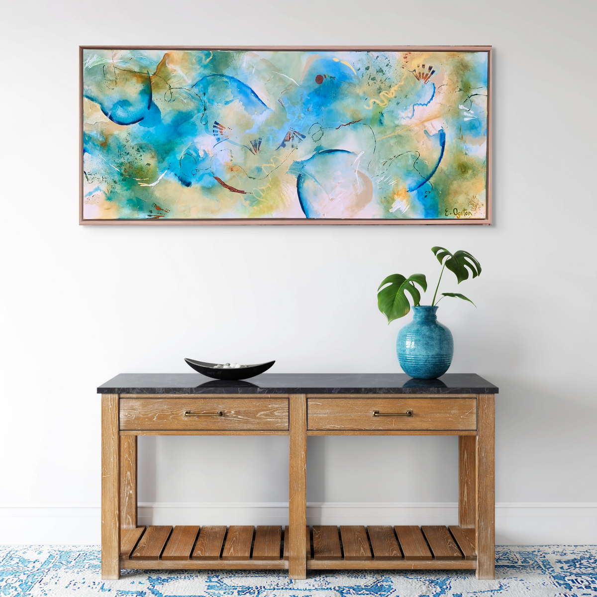Afternoon on the Tidal Flats - Original Artwork